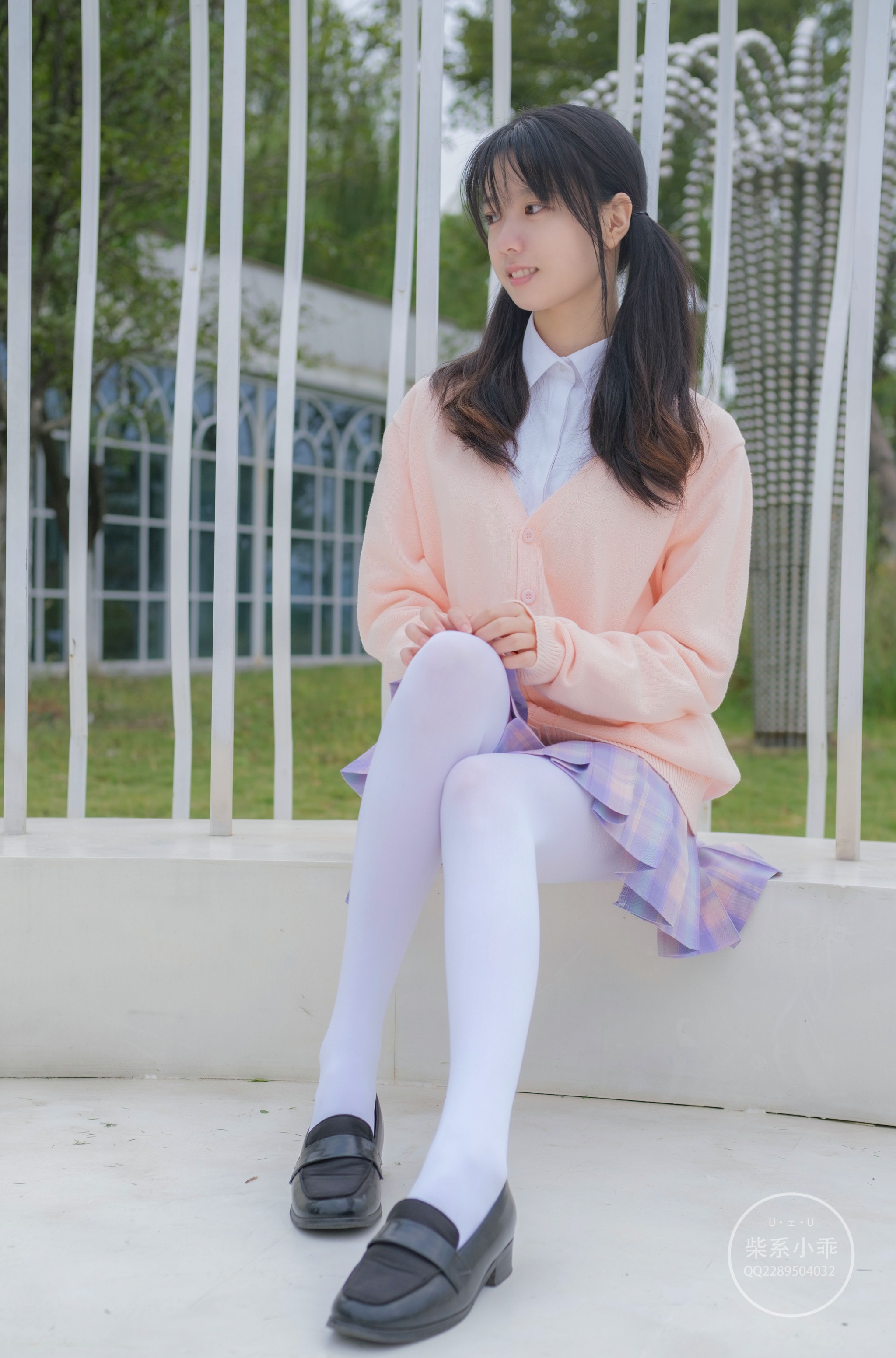 稚乖画册 - NO.002 颓废-01 超薄白丝 [73P]-XikXak